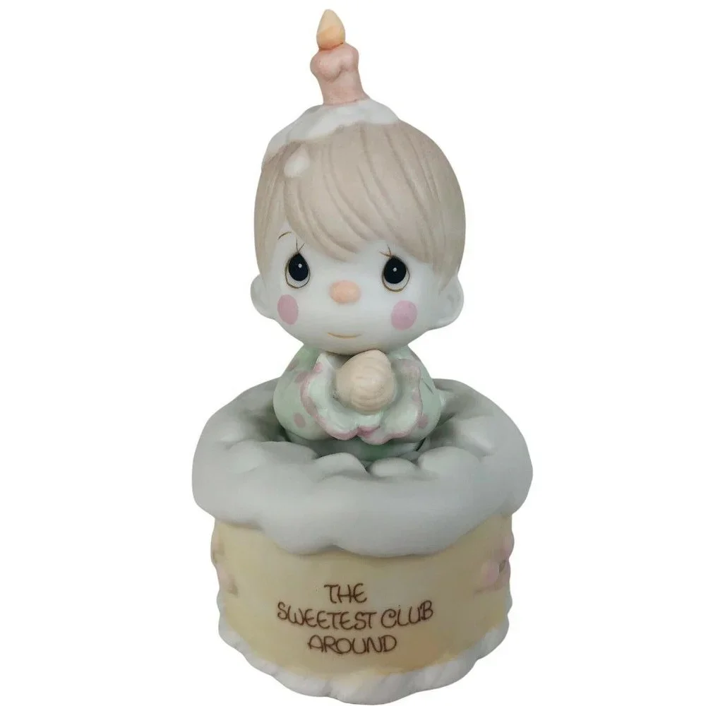 1988 Precious Moment Figurine The Sweetest Club Around Charter Member Membership - Picture 2 of 11
